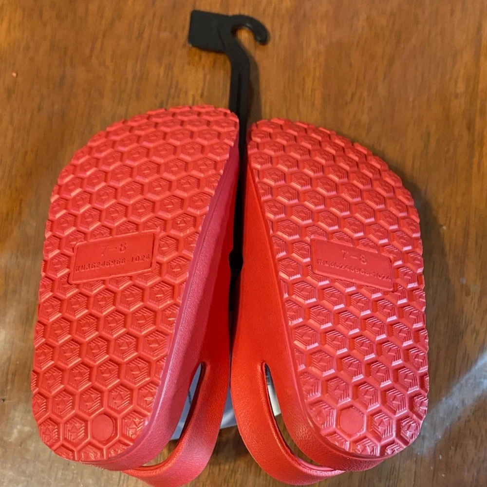 Wonder Nation Kids Bright Red Sandals